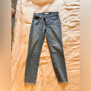 Madewell midrise perfect vintage jeans